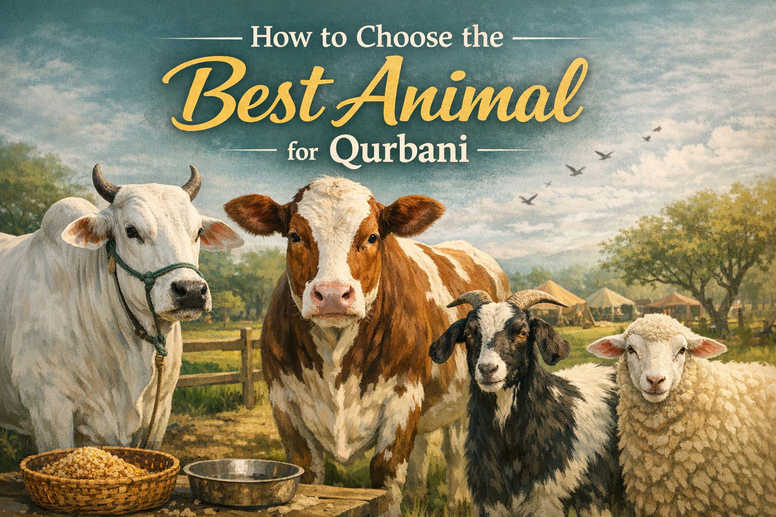 How to Choose the Best Animal for Qurbani