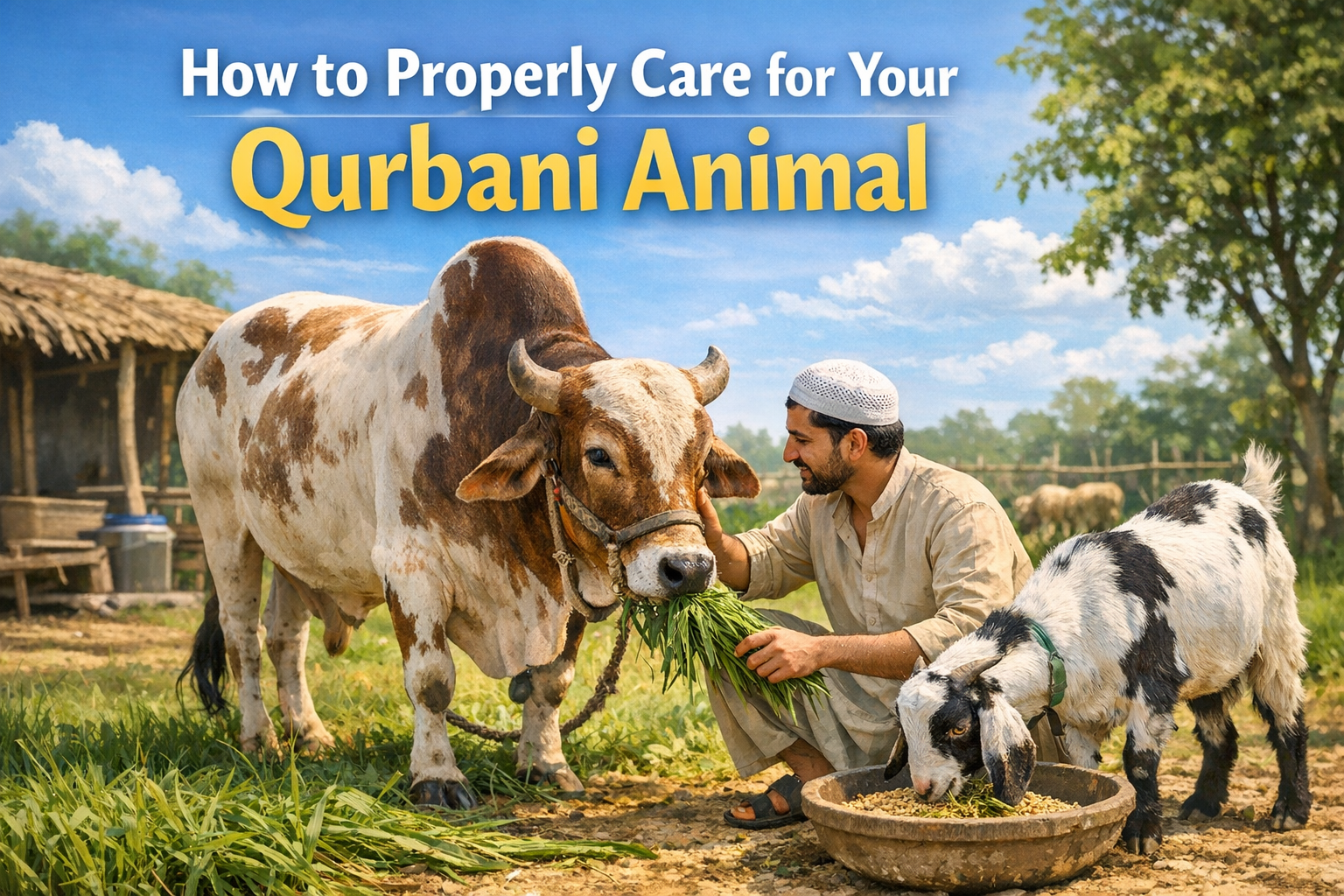 How to Properly Care for Your Qurbani Animal