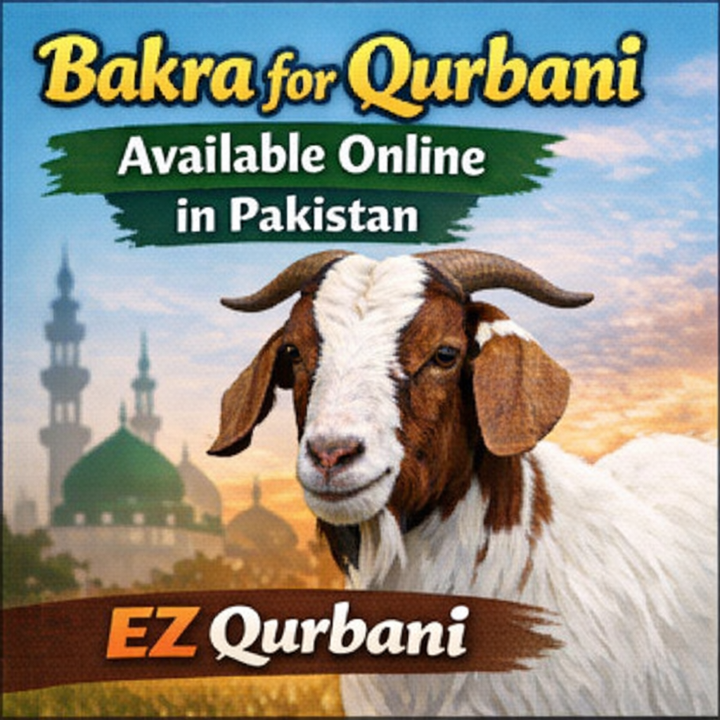 Qurbani Ka Bakra Online Pakistan – Price, Booking & Delivery Guide