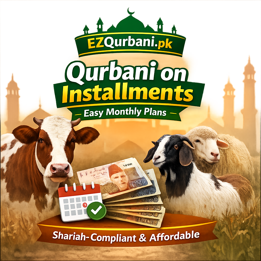 Qurbani on Installments in Pakistan – A Convenient & Shariah‑Compliant Option by EZQurbani.pk