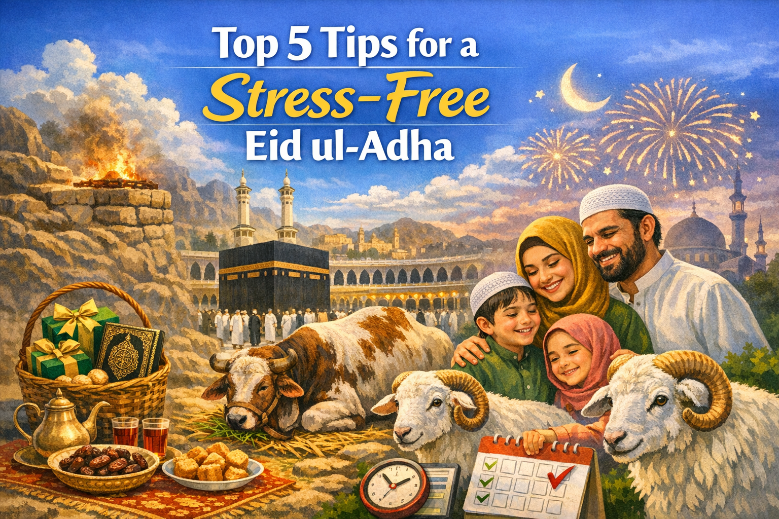 Top 5 Tips for a Stress-Free Eid ul-Adha